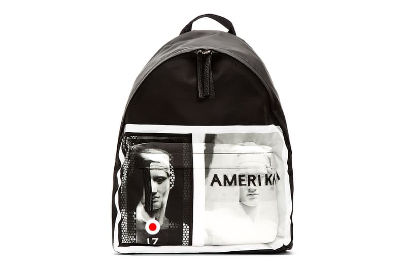 Givenchy 2013 秋冬「Amerika」圖案背包