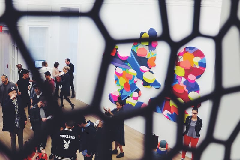 KAWS「PASS THE BLAME」展覽 @ Galerie Perrotin New York 回顧