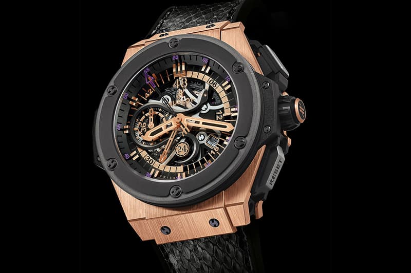 Kobe Bryant 專屬 Hublot King Power Black Mamba King Gold 定製腕錶