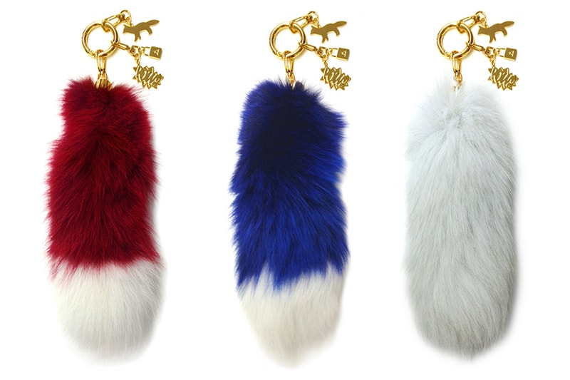 Maison Kitsuné x AMBUSH 2014 春夏聯名皮草鑰匙圈系列