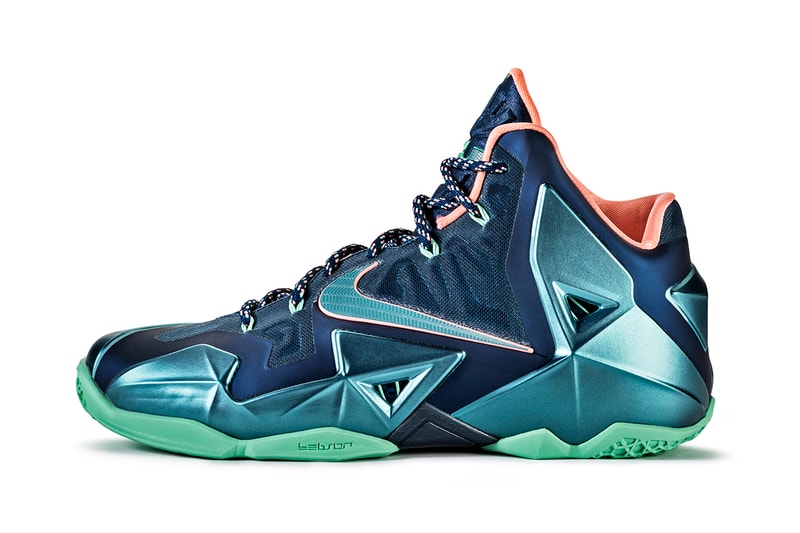 Nike LeBron 11 全新配色設計「Akron vs. Miami」