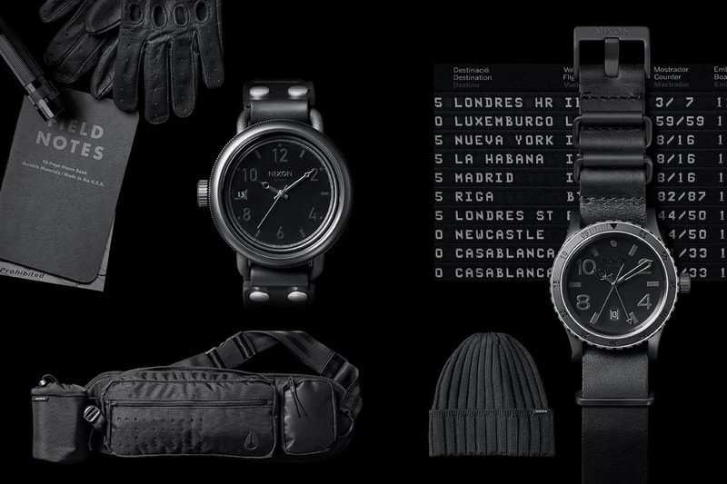 Nixon Japan 2013 假日季「All Black」別注系列