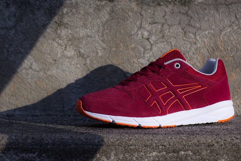 Onitsuka Tiger Shaw Runner 酒紅配色