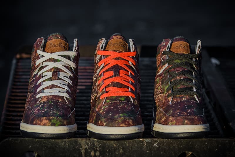 Packer Shoes x Saucony Hangtime「Woodland Snake」聯乘系列