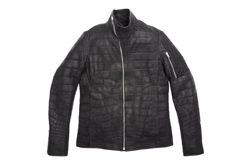 Rick Owens 打造 Barneys &amp; Jay Z 合作系列「A New York Holiday」鱷魚皮革夾克
