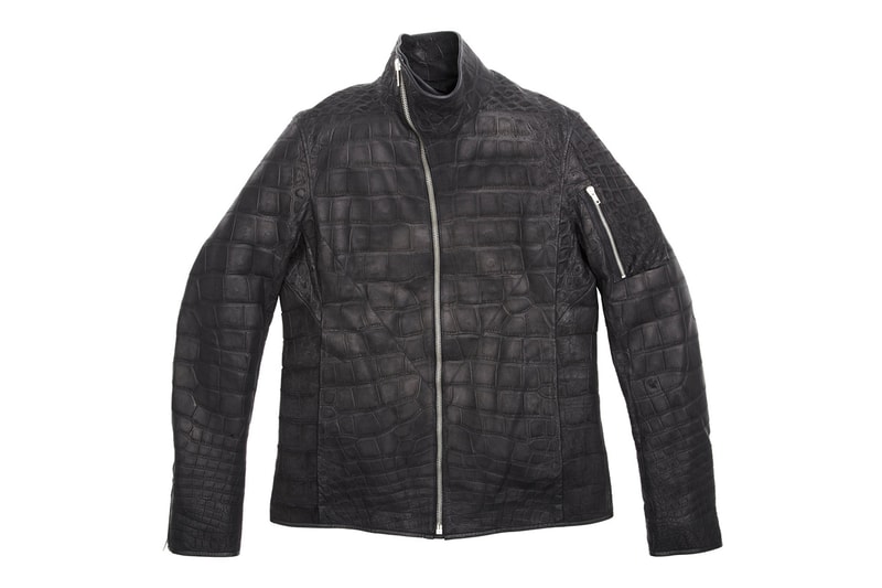 Rick Owens 打造 Barneys &amp; Jay Z 合作系列「A New York Holiday」鱷魚皮革夾克