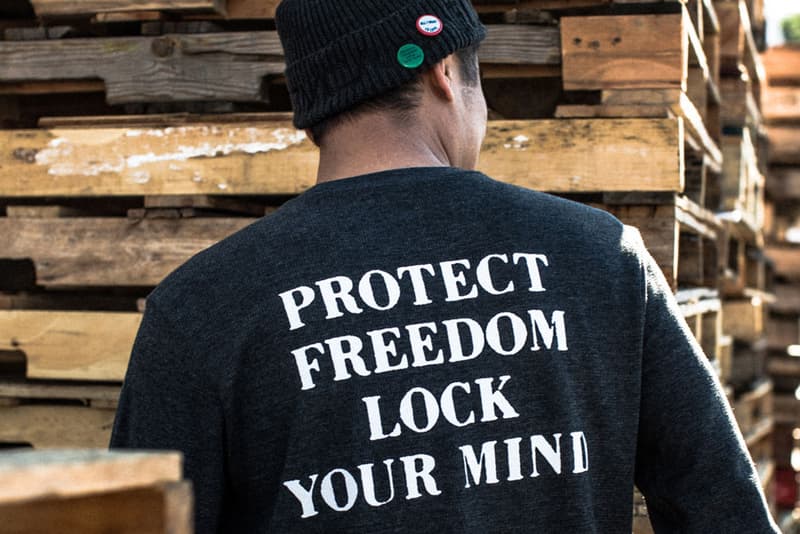 RVCA x FUCT「Protect Freedom」聯名系列