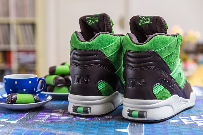 Sneakersnstuff x Reebok Pump Twilight Zone「Punschrulle」配色