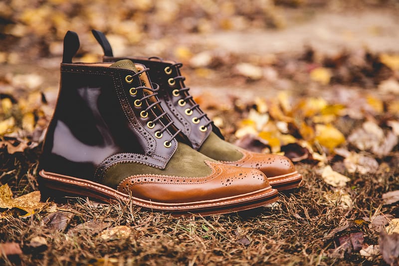 Social Status x Grenson 2013 假日季「Beef &amp; Broccoli」Wingtip Brogue Boot 聯名靴款