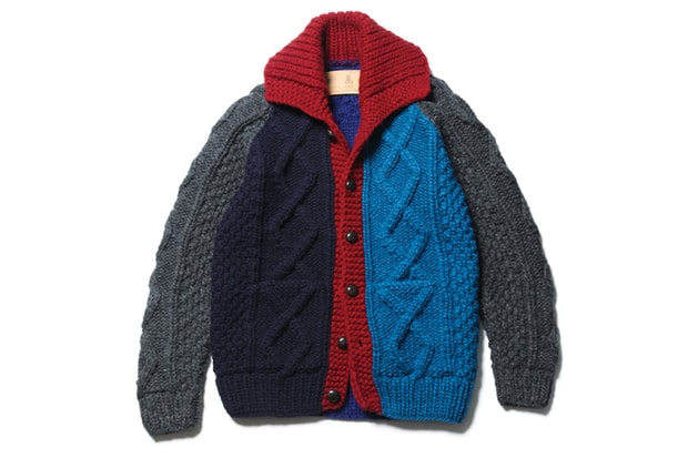 SOPHNET. x Canadian Sweater Company 2013 秋冬開胸毛衣