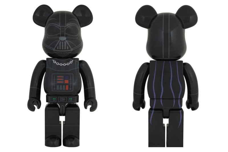 Star Wars x Medicom Toy 1000%「Darth Vader」Bearbrick 聯名珍藏版玩偶