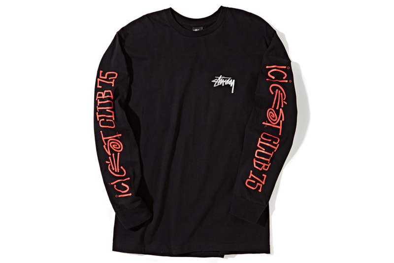 Stussy NYC x Ed Banger Club 75 十週年別注紀念 T-Shirt