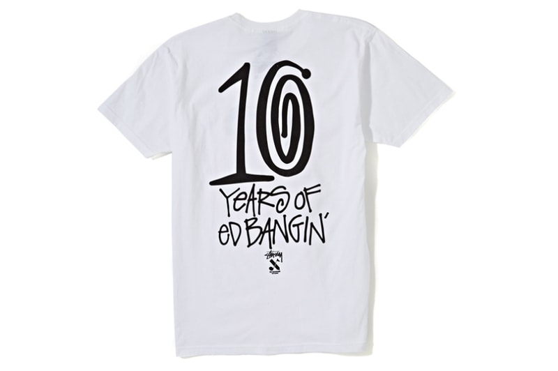 Stussy NYC x Ed Banger Club 75 十週年別注紀念 T-Shirt