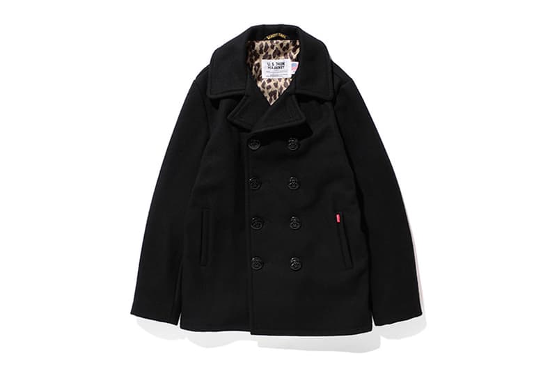 Stussy x Schott 2013 冬季 Savannah Pea Coat 雙排扣大衣