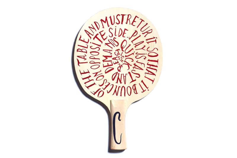 BBC 籌款節目「Children In Need」慈善乒乓球拍