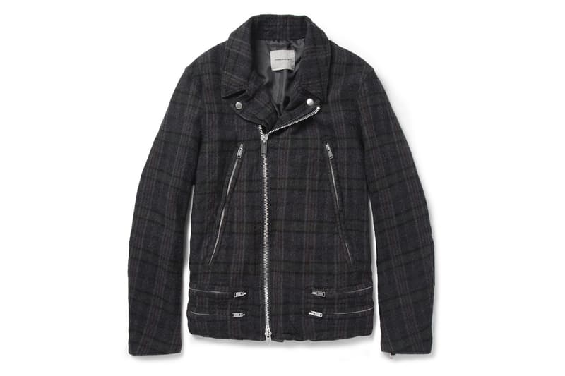 UNDERCOVER Plaid Wool 機車夾克