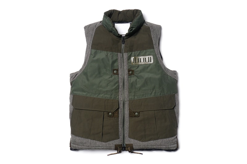 White Mountaineering WINDSTOPPER® 記憶性防風羽絨背心
