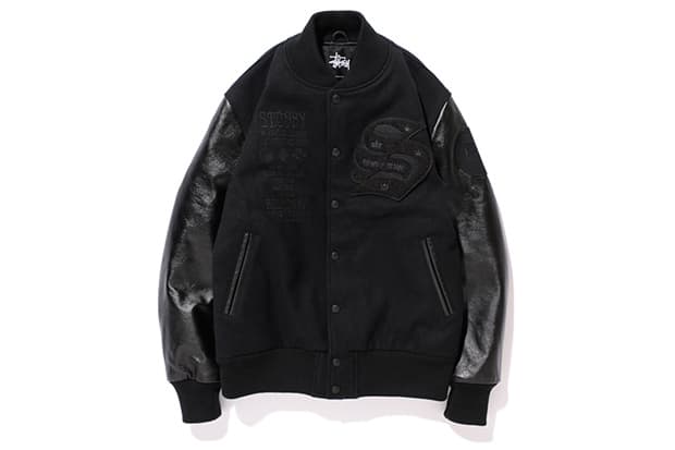 45 KING x KODP x BBP x Stussy 聯名棒球夾克