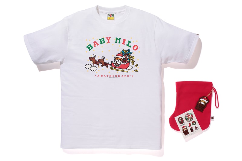 A Bathing Ape BABY MILO 聖誕節系列