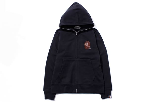 A Bathing Ape Swarovski Large Head Full Zip Hoodie 連帽外套
