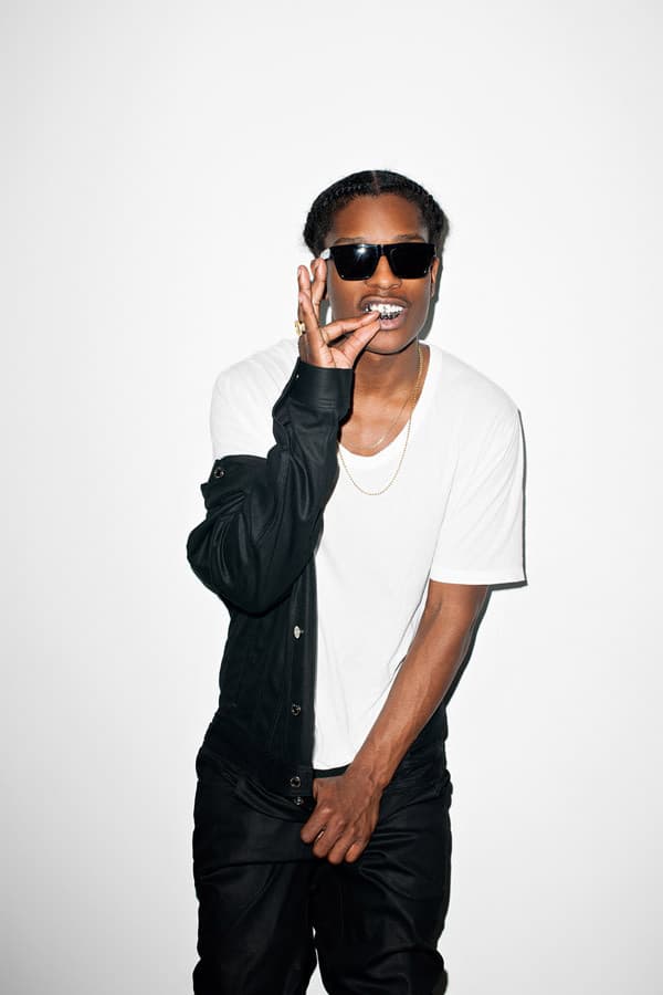 Terry Richardson 掌鏡為 A$AP Rocky 拍攝《Purple Magazine》造型特輯