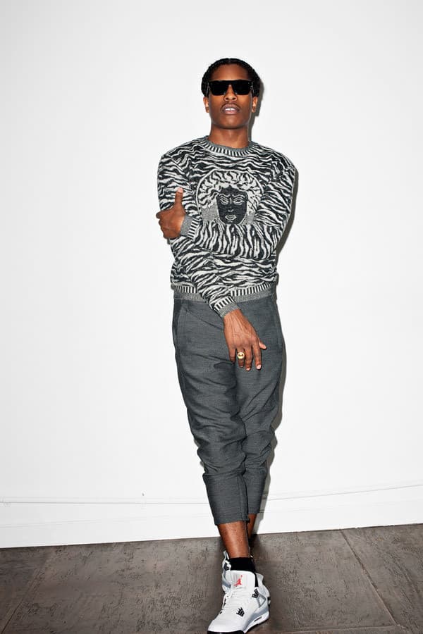 Terry Richardson 掌鏡為 A$AP Rocky 拍攝《Purple Magazine》造型特輯