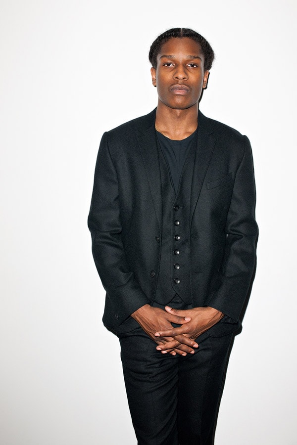 Terry Richardson 掌鏡為 A$AP Rocky 拍攝《Purple Magazine》造型特輯