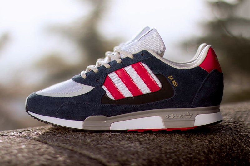 adidas Originals ZX 850 New Navy/Running White/Red 配色