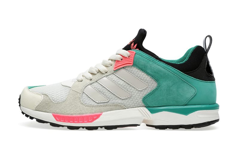adidas Originals ZX5000 Ecru/Red Zest 配色