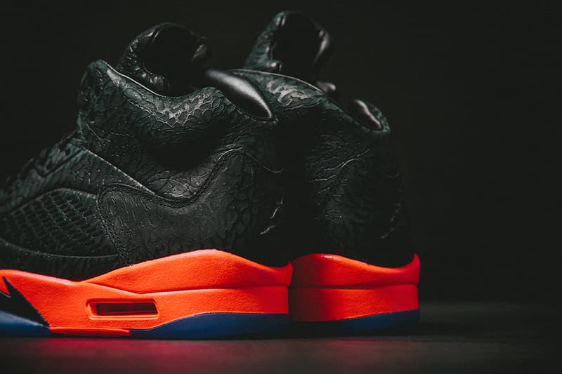 Air Jordan 5 Retro 3Lab5 全新配色設計「Black Infrared」