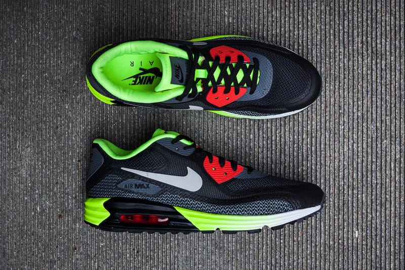 獨家鑑賞 Nike Air Max Lunar90 Black/Cool Grey/Anthracite/Volt 配色