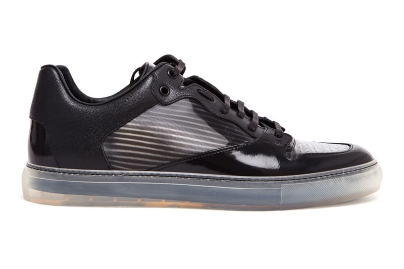Balenciaga Contrasting Leather &amp; Transparent Trainers 鞋款