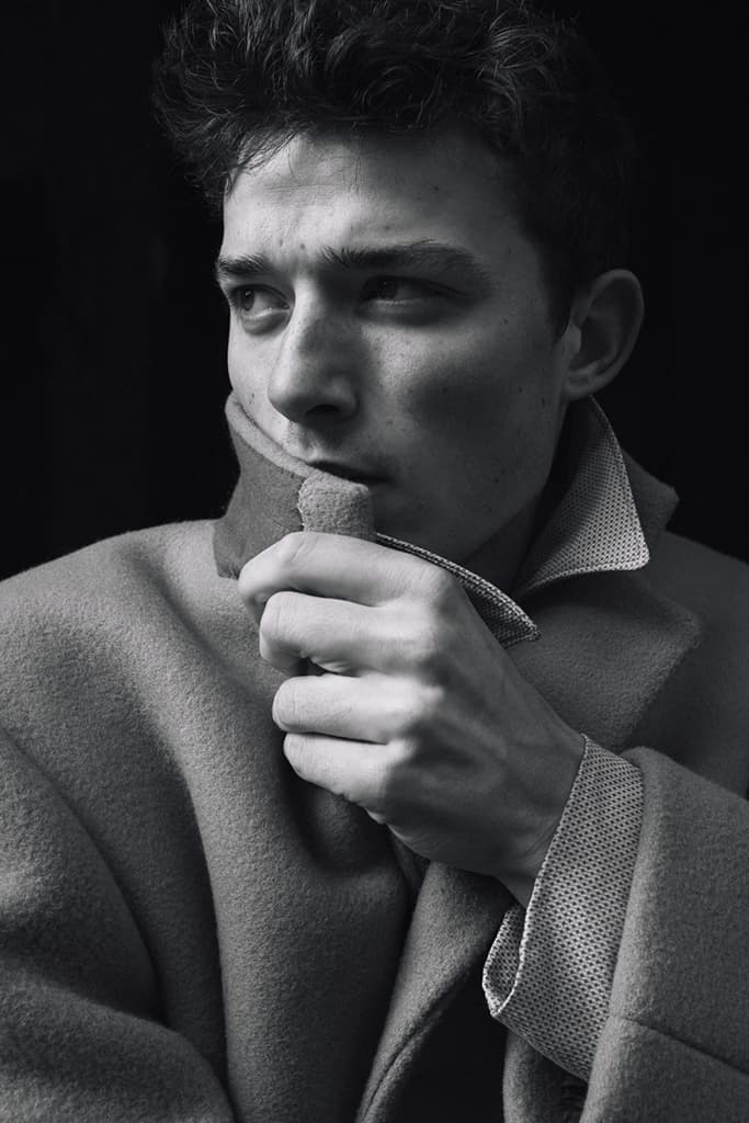 Duckie Brown 粉色花呢 Camel 外套