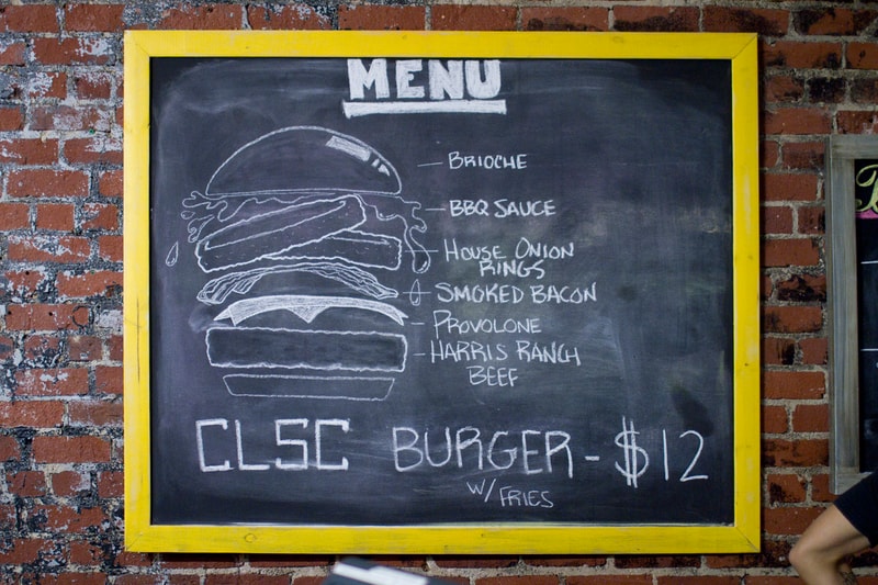 CLSC x Golden State 限量版漢堡「CLSC BBQ BURGER」