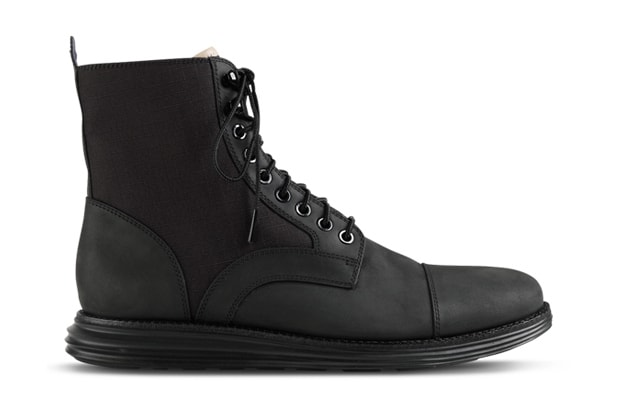Cole Haan LunarGrand Lace Boot 全黑配色