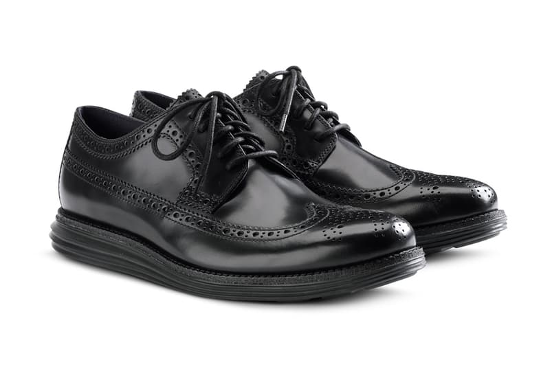 Cole Haan LunarGrand Long Wingtip 全黑配色
