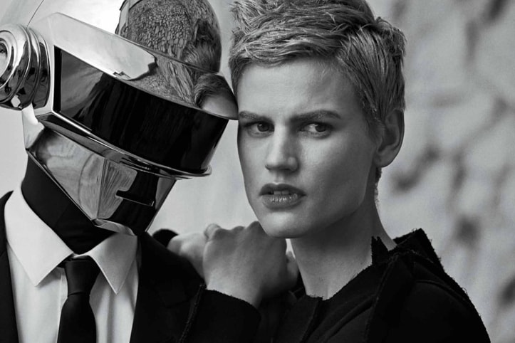 Daft Punk 與 Saskia de Brauw 共同演繹《M Le Monde》最新造型特輯