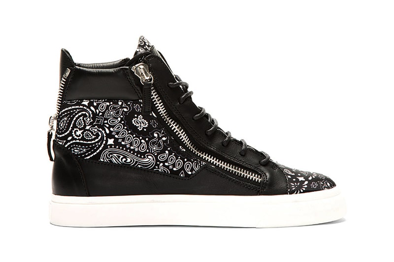 Giuseppe Zanotti 黑色高筒球鞋