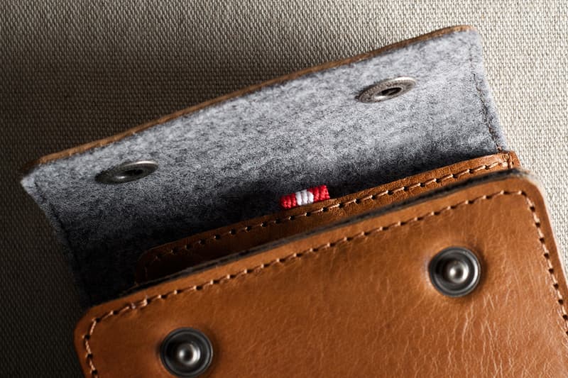 hard graft Snap 皮革錢包