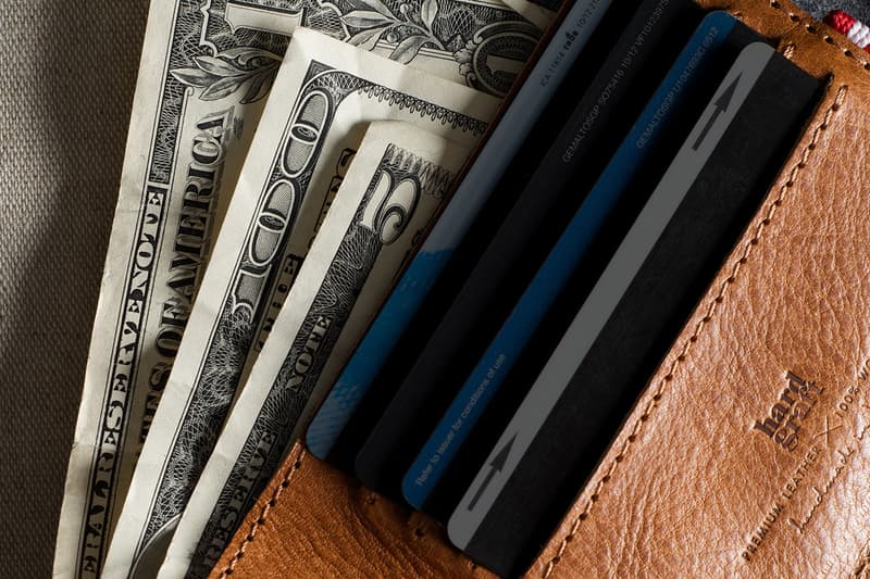 hard graft Snap 皮革錢包