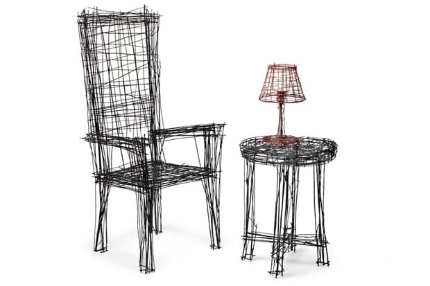 Jinil Park 打造三維抽象傢俱