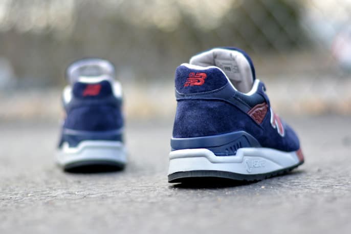 New Balance M998MB Navy/Burgundy 配色
