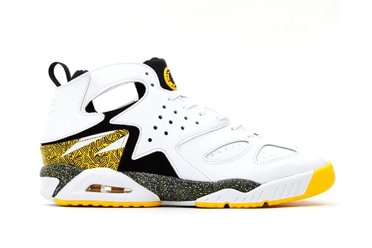 Nike Air Tech Challenge Huarache White/Black-Tour Yellow 配色