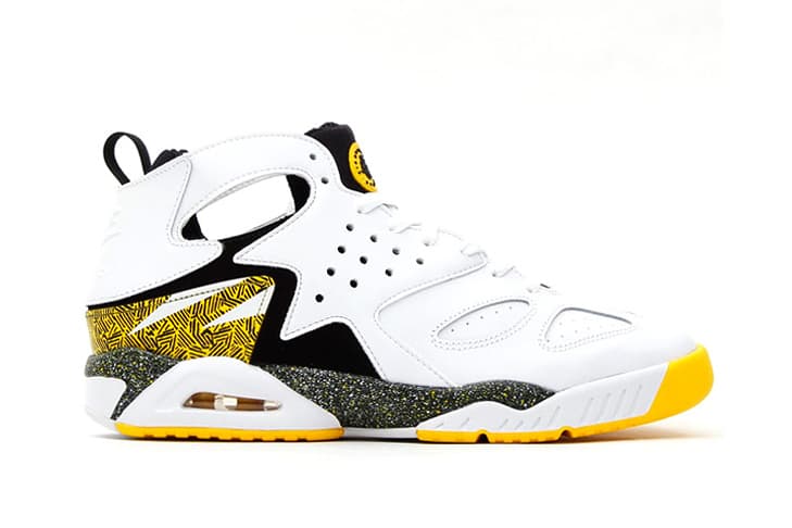 Nike Air Tech Challenge Huarache White/Black-Tour Yellow 配色