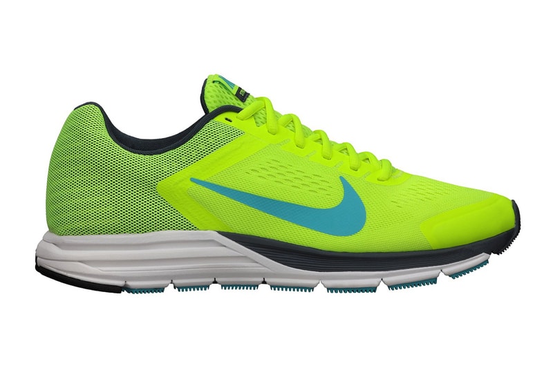 Nike Zoom Structure+ 17 Volt/Gamma Blue 配色