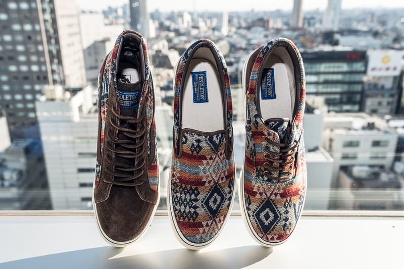 Pendleton x Vans Japan 2013 秋冬聯名鞋履系列