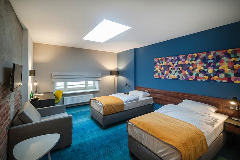 由 EC-5 所打造的波蘭概念酒店 Tobaco Hotel