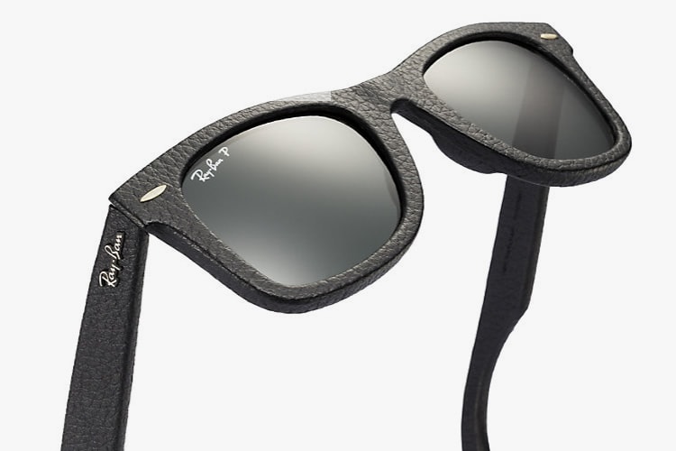 Ray-Ban Wayfarer 皮革版本太陽眼鏡