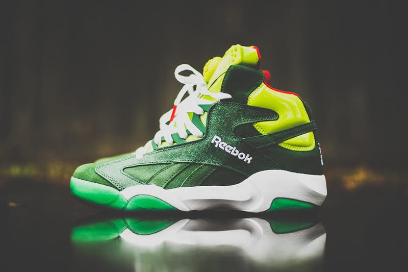 Reebok Shaq Attaq「Ghost of Christmas Present」配色