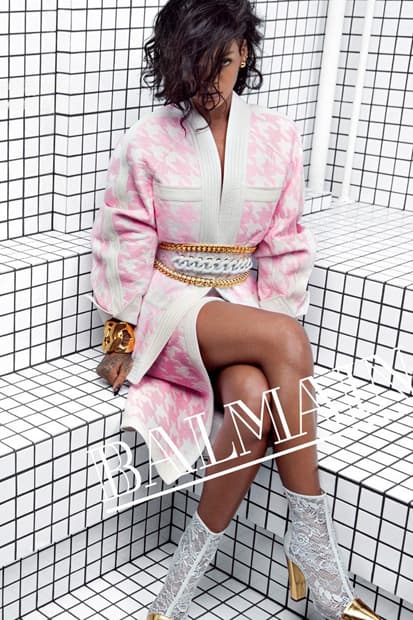 Rihanna 成為 Balmain 2014 春夏系列代言人